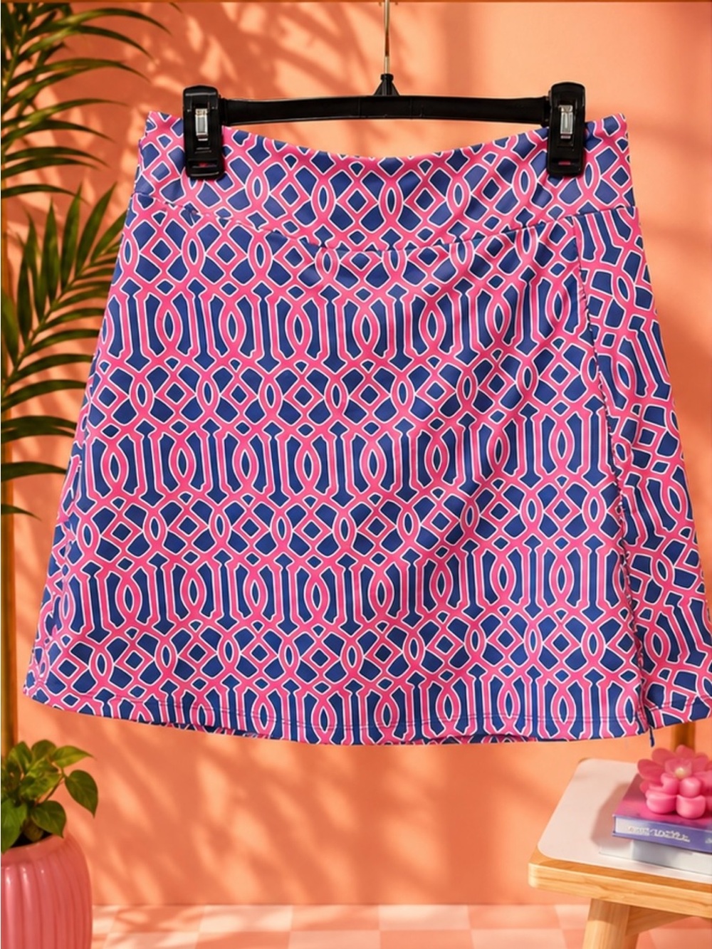 Lulu-B Two Zip Pocket Skort